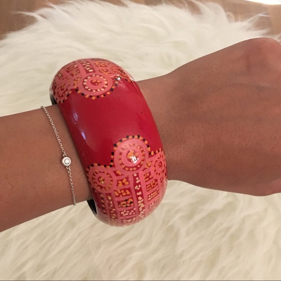 PAINTED ARM CUFF FROM AUSTRALIA NWOT - Picture 3 of 4